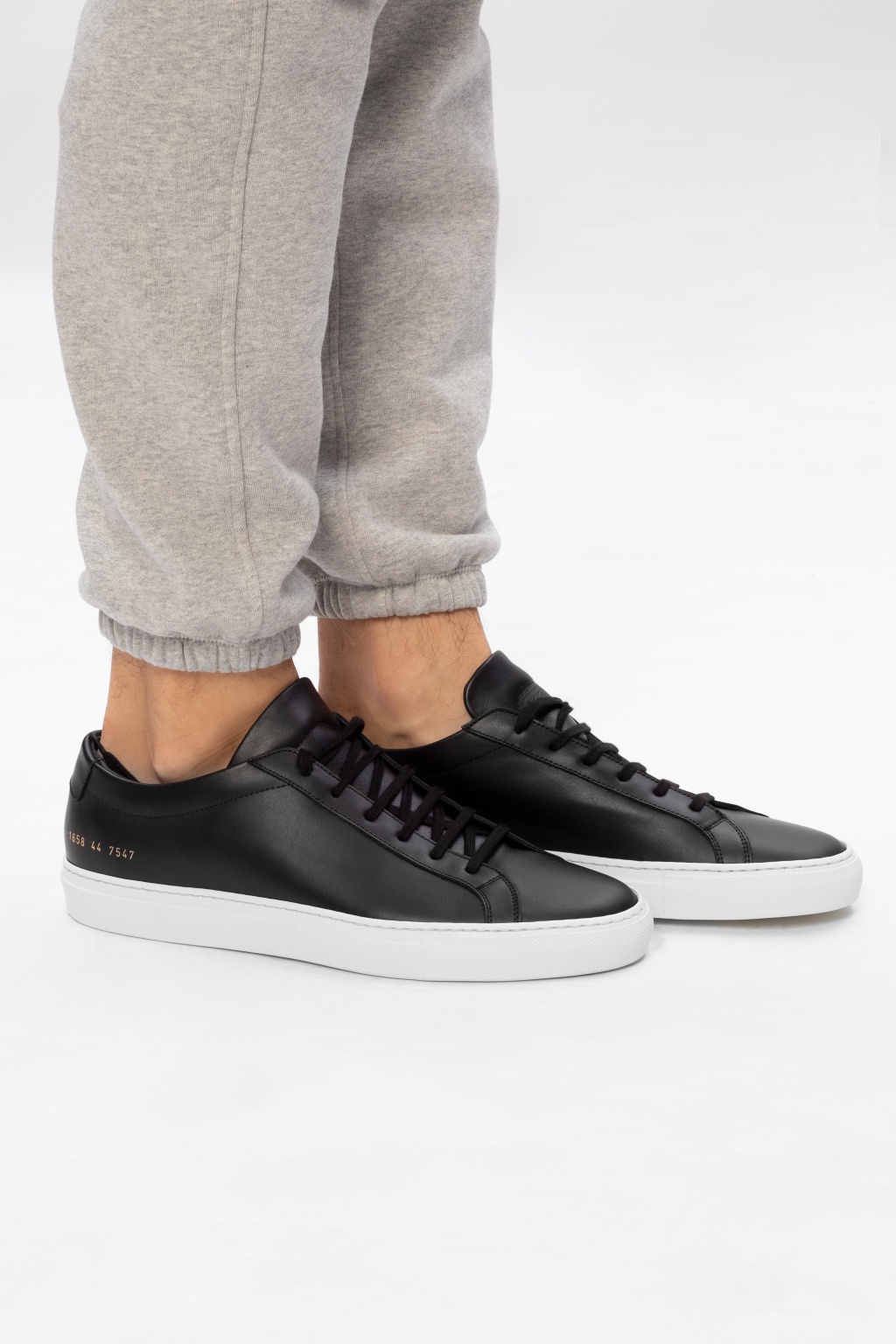 COMMON PROJECTS achilles low black 1658 卸し売り購入 4800円引き ...